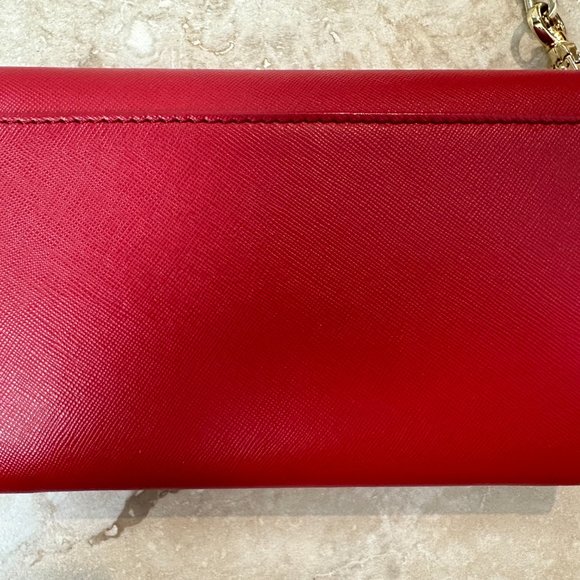 Red chain crossbody bag - Picture 4 of 5